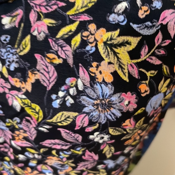 Vintage 80’s Rayon Dress by ZOE / Size Large - Picture 5 of 10